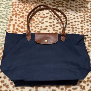 Longchamp Le pliage large navy